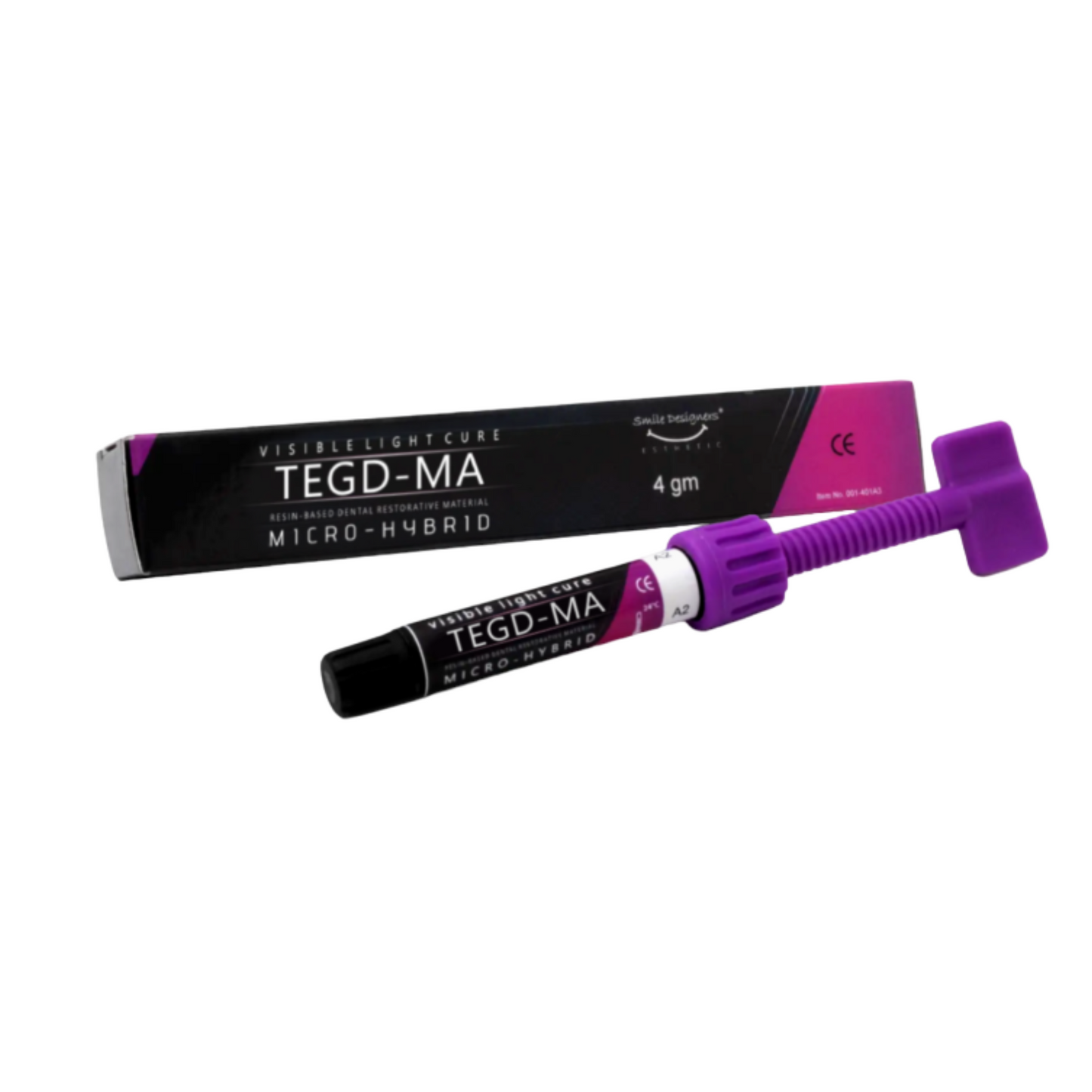 SMILE DESIGNERS MICRO-HYBRID TEGD-MA RESTORATIVE COMPOSITE 4Gr.