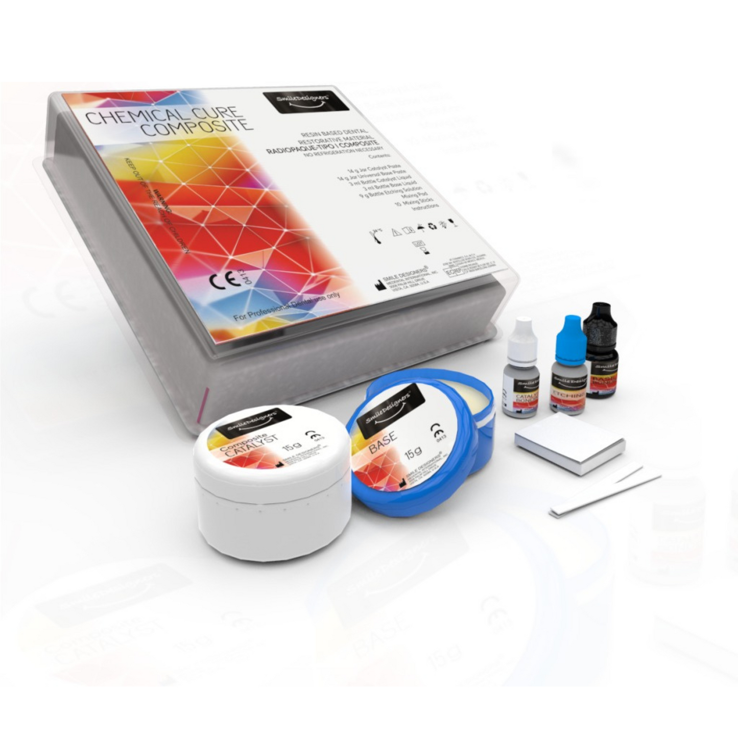 SMILE DESIGNERS Chipped Tooth Repair kit with bond for Cracked or Broken Teeth