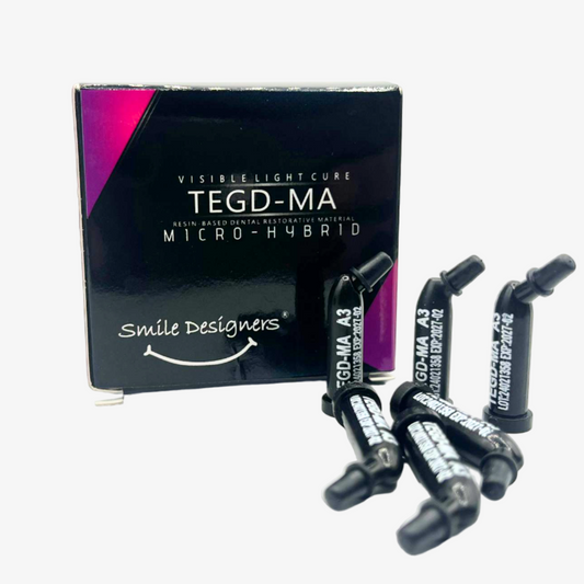 SMILE DESIGNERS MICRO-HYBRID TEGD-MA CAPSULES BOX RESTORATIVE COMPOSITE